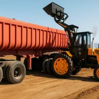 فروش تراکتور بیل عقب رومانی