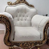 سرویس کامل چوب با بوفه میز نهارخوری|مبلمان خانگی و میز عسلی|بیرجند, |دیوار