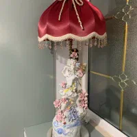 آباژور مجسمه چینی بانوی ژاپنی