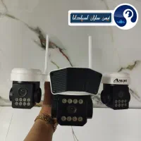 دوربین مداربسته سیمکارت مدل پهبادی سه لنز 4G