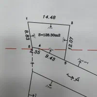 فروش زمین درکوی حسینی مناسب سرمایه گذاری دوردیوار
