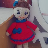 عروسک بافتنی|اسباب‌بازی بچه|زرند, |دیوار