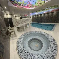 اجاره باغ ویلا شیک تمیز فول امکانات شاندیز جکوزی