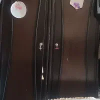 کمد لباسی چوبی جفتی