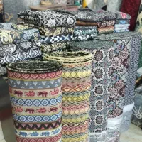 پارچه‌ زیر‌سفره و پارچه رویه تشک در رنگ‌های متنوع