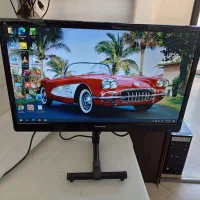 مانیتور 24اینچ LED- بلندگودار-Full HD پورت VGA-DVI