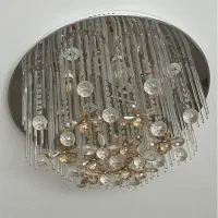 تعدادی لوستر با لامپ و فلش موسیقی و کنترل دار