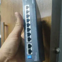 دستگاه پی او ای (POE ) مارک ایویند دارای۸ پورت