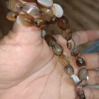 تسبیح ۳۳دونه عقیق اصل سلیمانی طبیعی|جواهرات|اهواز, کیانشهر|دیوار