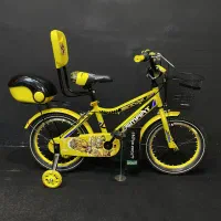 دوچرخه سایز 16 چراغدار طوقه آلومینیوم فول لوازم