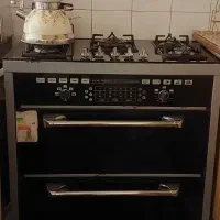 اجاق گاز طرح فر ۳ کشو