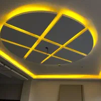 کناف کار سقف کاذب کنافکاری نورمخفی دکوراسیون لاین