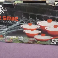 یه ست 10پارچه قابلمه چدن مارک لایف اسمایل