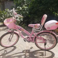 دوچرخه صورتی دخترانه
