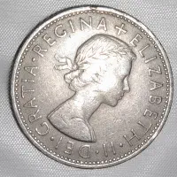 سکه اصل الیزابت دوم