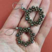 گوشواره نقره ۹۲۵ عیار