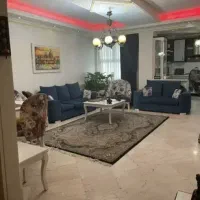 آپارتمان 60 متری غرق نور سالن پرده خور