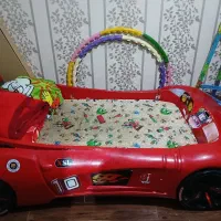 تختخواب کودک طرح خودرو مکویین|تخت و سرویس خواب|مشهد, جاهد شهر|دیوار