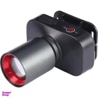 چراغ قوه شارژی اضطراری پیشانی برد زیاد زوم دار