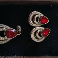 نیم ست استیل اصل رنگ ثابت (نقره ای)