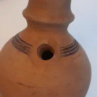 یک عدد کوزه سفالی قلیان میوه ای