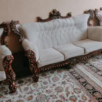 فروش مبل سلطنتی بدون هیچ ایرادی و کاملا سالم|مبلمان خانگی و میز عسلی|پرند, فاز ۵|دیوار