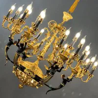 لوستر نمایشگاه چغاسبز|لوستر و چراغ آویز|ایلام, |دیوار