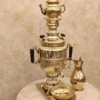 سماور ۷لیتری سناتوری کلاسیک با سرویس