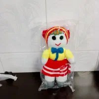 عروسک کاموایی ودستگیره اشپزخانه