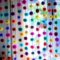 انواع پرده دست بافت|پرده، رانر، رومیزی|جیرفت, |دیوار