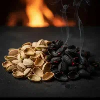 زغال کبابی فشرده حپه قلیونی کوره زغال قلیون وکربن