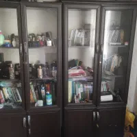 کمد کتابخانه دو عدد هر کدام سه میلیون