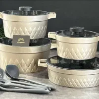 سرویس ۹ پارچه لوکس بنتاتی|ظروف پخت‌وپز|تهران, شوش (باغ آذری)|دیوار