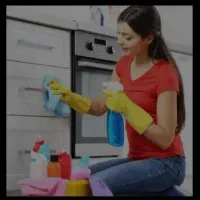 نظافت صفر تا صد منزل اقا و خانوم یک زوج کاری