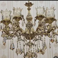 لوستر برنز  مدل گل