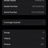ایفون ۱۵ نرمال|موبایل|کرج, برغان|دیوار