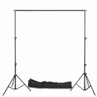 ۲ عدد فون بک گراند(سفید مخملی - سفید کاغذی) و پایه|دوربین عکاسی و فیلم‌برداری|تهران, ظفر|دیوار