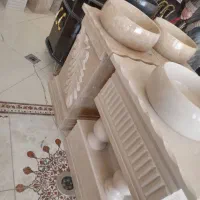 روشویی سنگی طبیعی|لوازم سرویس بهداشتی|ری, تقی آباد|دیوار