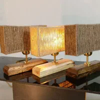 آباژور چوبی مدرن