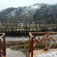 کلبه سوئیسی ۳۲ متری بالکن دار با ۱۳۰ متر محوطه