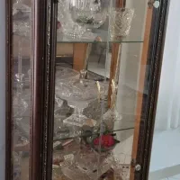 بوفه چوبی پایه دار