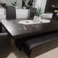 میز نهارخوری ۸ نفره کارکرده