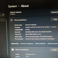 سیستم کامپیوتر ddr3 رم 16 گرافیک ddr5 مانیتور 20|رایانه رومیزی|کرج, شهر صنعتی|دیوار