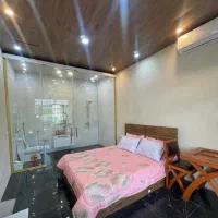 ویلا۲خواب باجکوزی سنگی اب گرم نزدیک منطقه ازاد|اجارهٔ کوتاهمدت ویلا و باغ|رشت, فرودگاه سردار جنگل رشت|دیوار