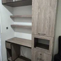 کمد و میز تحریر آماده متصل به هم|میز تحریر و کامپیوتر|قدس, شهر‌قدس|دیوار