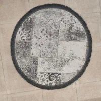 فرش گرد ۱ متری ۱۲۰۰ شانه کاملاً نو و بدون استفاده