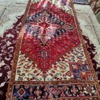 نیم فرش خلچه نقشه مهربان|فرش|بستان آباد, |دیوار