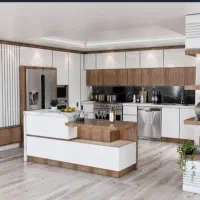 کابینت،کمد دیواری،دکوراسیون چوبی،قرنیز پی وی سی