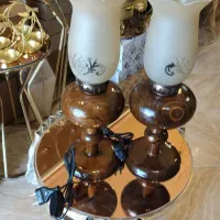 چراغ شب خواب چوبی|چراغ خواب و آباژور|تبریز, |دیوار