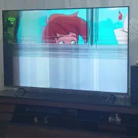 تلویزیون دوو ۶۵ پنل شکسته